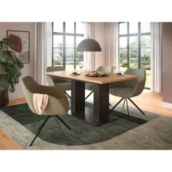 Rootz Udvideligt spisebord - Spisebord - Udvidelig bord - Høj holdbarhed - 150-190 cm x 76 cm x 80 cm
