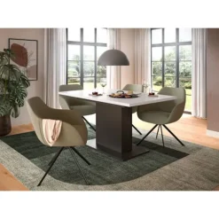 Rootz Udvideligt spisebord - Spisebord - Konvertibel bord - Høj kvalitet og holdbar - 150-190x76x80cm