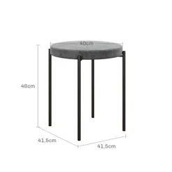 Rootz Velvet spisestuestole Sæt med 4 - Stabelbare køkkenskamler - Polstrede møbler - Elegant design - Pladsbesparende - 41,5 cm x 41,5 cm x 46 cm