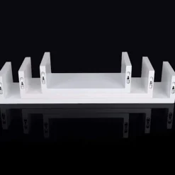 Rootz væghylde - U-formet afsats - Flydende bogreol - Displaystativ - Opbevaringsholder - Monterbart stativ - Hvid - 26,0 x 8,7 x 8,2 tommer