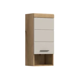 Rootz vægmonteret basiskab - opbevaringsenhed - arrangør - kompakt design - MDF front - 37x79x24cm