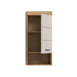 Rootz vægmonteret basiskab - opbevaringsenhed - arrangør - kompakt design - MDF front - 37x79x24cm