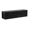 Rootz vægmonteret tv-skab - Mediekonsol - Underholdningsenhed - Ridsefast - 120 cm x 30 cm x 30 cm - MDF med marmorlook