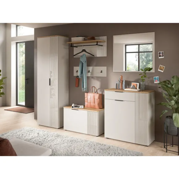 Rootz White Chest of skuffer - kommode - Opbevaringsskab - Alsidig plads - 80x88x36 cm