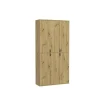 Rootz Wood Material Garderobe - Artisan Oak NB - Systematisk opbevaring - 91 cm x 193 cm - FSC Certified - 2 stykker sæt