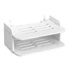 Router rack væg stue TV set-top boks soveværelse wifi opbevaringsboks rack stans-fri vægmonteret