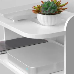 Router rack væg stue TV set-top boks soveværelse wifi opbevaringsboks rack stans-fri vægmonteret