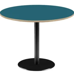 Rundt bord Ø 120 cm - blå Rom model med trækanter Blå