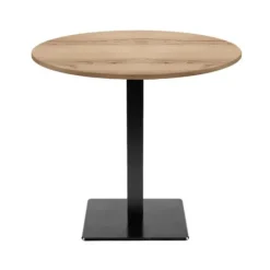 Rundt bord Ø 70 cm - model Milan eg delano brun