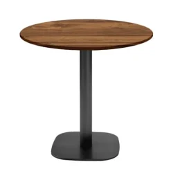 Rundt bord Ø 70 cm - model Round egetræ hunton brun