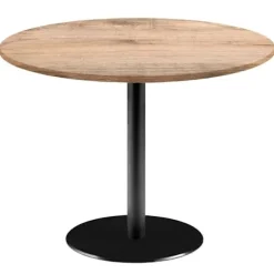 Rundt bord Ø 120 cm - Rom model naturligt tannin træ brun