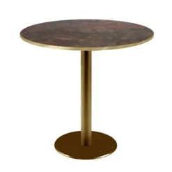 Rundt bord Ø 70 cm Rom bistro rust brun