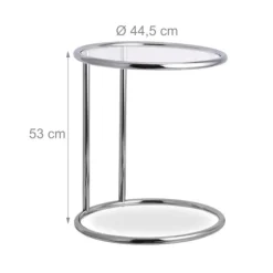 Rundt sidebord