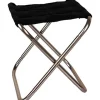 Sammenklappelig Camping Stol, Mini Camping Stol, Bærbar Lille Camping Stole Oxford Aluminiumlegering, til Vandreture, Grill, Have Picnic Strand - Sølv | Fyndiq