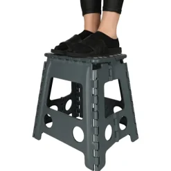 Sammenklappelig skammel / ståskammel - 150 kg_MGF Grey