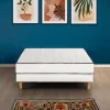 Sammenlægning madras og seng 140 x 190 cm Højde 19 cm - Pocketfjedre - 7 zoner - vendbar - fremstillet i Belgien - DEKO DREAM