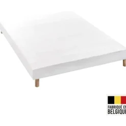 Sammenlægning madras og seng 140 x 190 cm Højde 19 cm - Pocketfjedre - 7 zoner - vendbar - fremstillet i Belgien - DEKO DREAM