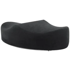 Sædehynde Memory Foam Ergonomisk Stolhynde Komfortabel Støttepude til Hjemmekontor -Yx Black