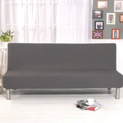 Sædehyndeovertræk til sofa uden armlæn. Elastisk sofaovertræk til sovesofa