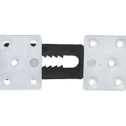 Sektionssofakobling, 4 stk. Metal Sofasamling Snap Alligator Style Sektionssofakobling