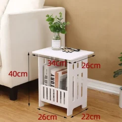 Sengebord Skabsbord white