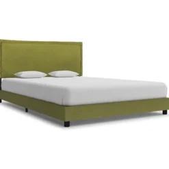 Sengebund - Eksklusivt Hus - 140x200 cm - Grøn - Elegant og holdbart design grön