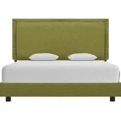 Sengebund - Eksklusivt Hus - 140x200 cm - Grøn - Elegant og holdbart design grön