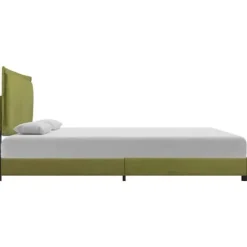 Sengebund - Eksklusivt Hus - 140x200 cm - Grøn - Elegant og holdbart design grön