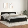 Sengebund med madras - Eksklusivt Hus - Sort - 160x200 cm - Justerbar hovedgærde