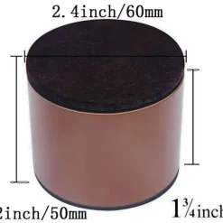 Sengeforhøjer Møbelforhøjer Tilføj 5 cm højde, massivt stål understøtter 4500 kg, bord, stol eller sofaforhøjer, sæt med 4 møbelforhøjere 60*50MM[qb] 60*30MM | Fyndiq