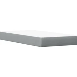 Sengestel med madras - Eksklusivt hjem - 90x200 cm - Massivt træ - Personlig støtte hvid, lysegrå
