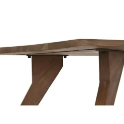 Sidebord - Akacie - 120 x 80 x 40 cm - Kolonialdesign - Brun farve brun