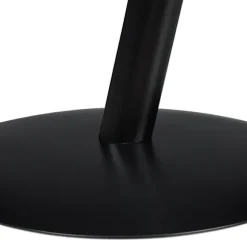 Sidebord i sort glas