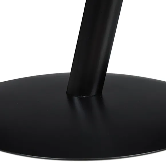 Sidebord i sort glas