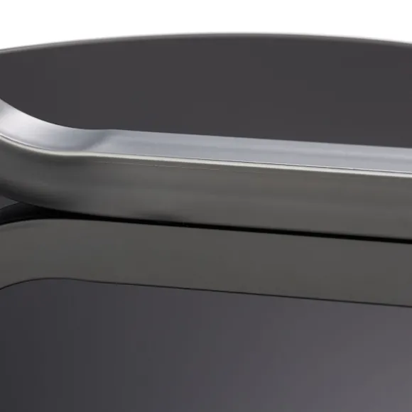 Sidebord i sort glas