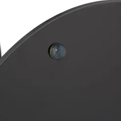 Sidebord i sort glas