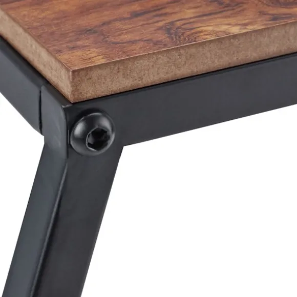 Sidebord industrielt design 2 niveauer
