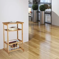 Sidebord med magasinholder