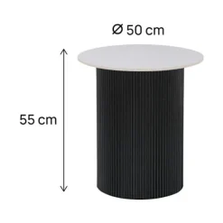 Sidebord, sofabord, natbord i keramik 