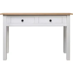 Sideborde - Panama-serien - Hvid - Massivt fyrretræ - 110x40x72 cm Vit