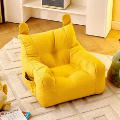Simpel Sofa Børn Lille Sofastol Baby Læsehjørne Børn-FF- Grøn Green