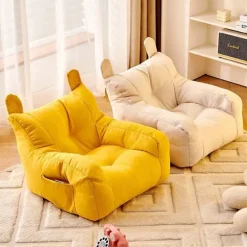 Simpel Sofa Børn Lille Sofastol Baby Læsehjørne Børn-FF- Grøn Green
