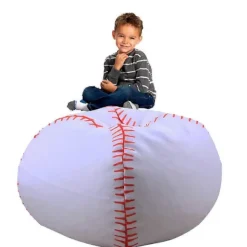 Sækkestol Baseball Style Opbevaringspose til Udstoppede Dyr 1 stk.[HK]
