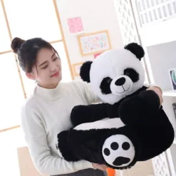 Sækkestol Panda til børn og voksne, kompatibel med CQBB