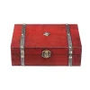 Skrivebordsopbevaringsboks Organizer Daglige fornødenheder Vintage Træ Rektangel 23x 16x 7.5cm Kompositplade Retro Etui Ny