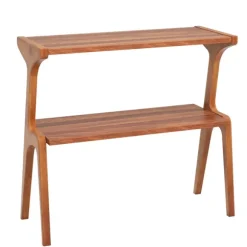 Smalt sidebord i retrodesign / sidebord / aflastningsbord / sof