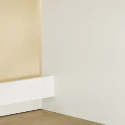 SoBuy Computerskrivebord med 1 skuffe i hvid 100x60x76cm, minimalistisk FWT35-W