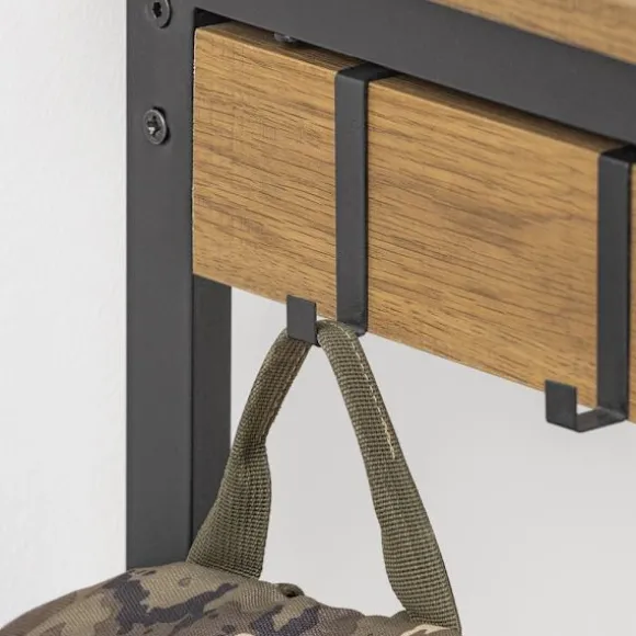 SoBuy Computerskrivebord med 1 skuffe i træ 60x40x77cm, minimalistisk FWT43-N