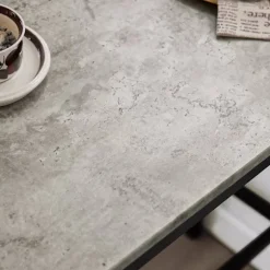 SoBuy Højt barbord med 2 barstole, Køkkenbord+2 skamler,OGT03-HG Cement