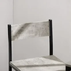 SoBuy Højt barbord med 2 barstole, Køkkenbord+2 skamler,OGT03-HG Cement